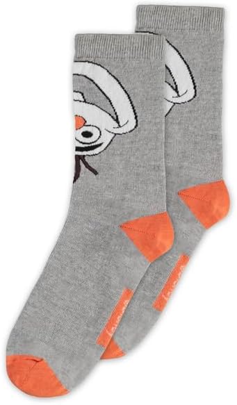 Die Eiskönigin Olaf – Pack of 3 Unisex Socks Multicoloured Disney, Fan Merch, Movies, TV Series