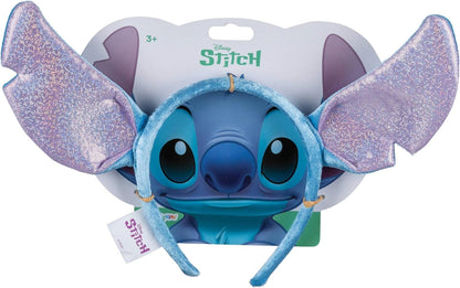 Disney Lilo & Stitch Ears Headband For Kids, Official Disney by Disguise, Inspired by Stitch Movie, Adorable Fancy Dress for Kids, Shimmer Detailing, One Size