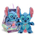 BABY PAWS Stitch Interactief pluche dier voor kinderen met geluiden die de ogen openen en sluiten, inclusief opbergtas, speelgoed voor kinderen vanaf 3 jaar