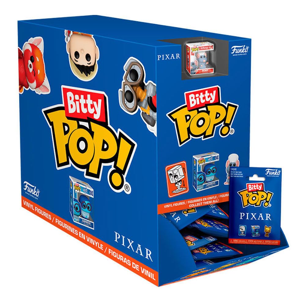 FUNKO Bitty POP! Singles: Pixar (One Random Bitty POP! Per Purchase