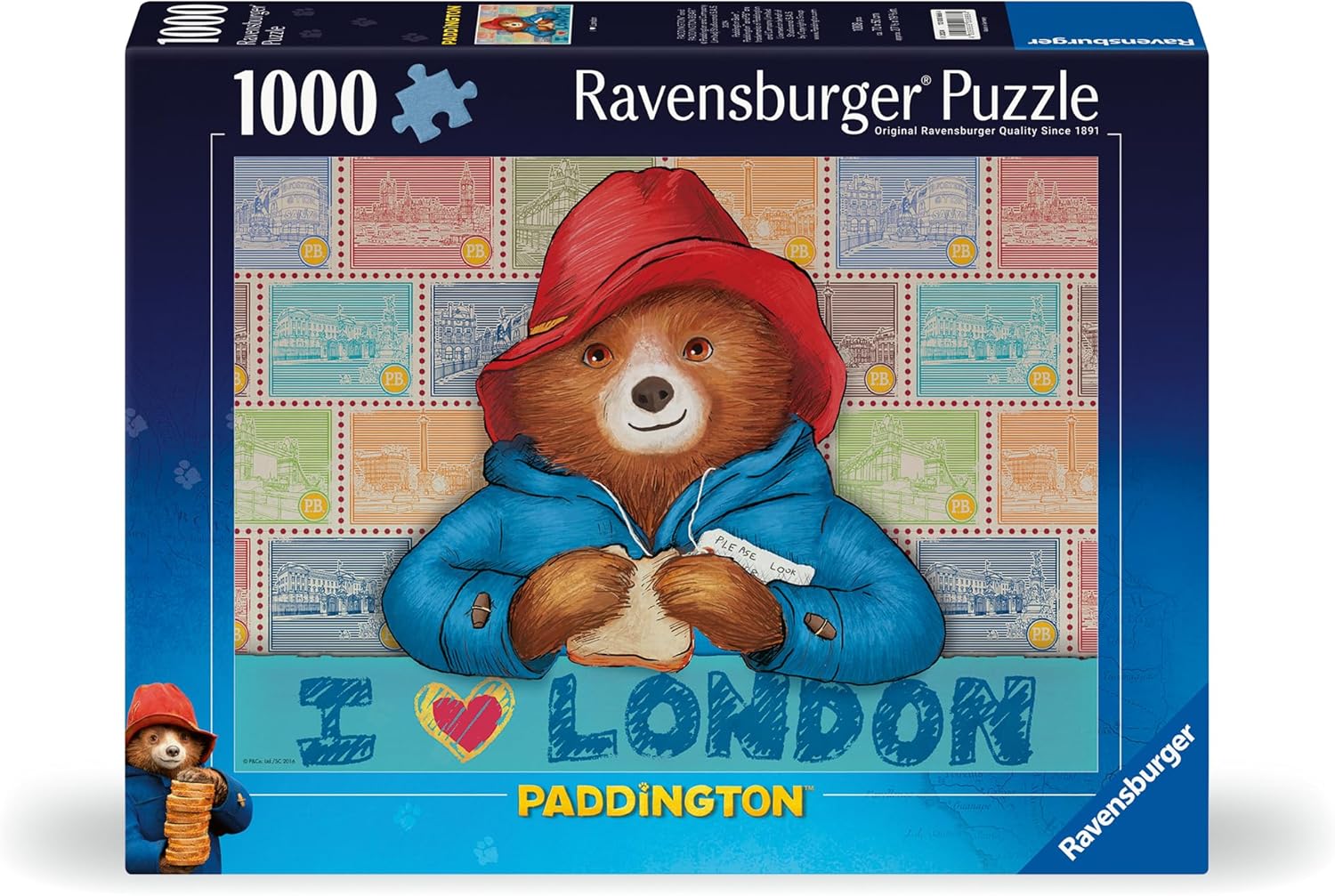 Ravensburger Paddington Bear Gifts - 1000 Piece Jigsaw Puzzles for Adults and Kids Age 12 Years Up