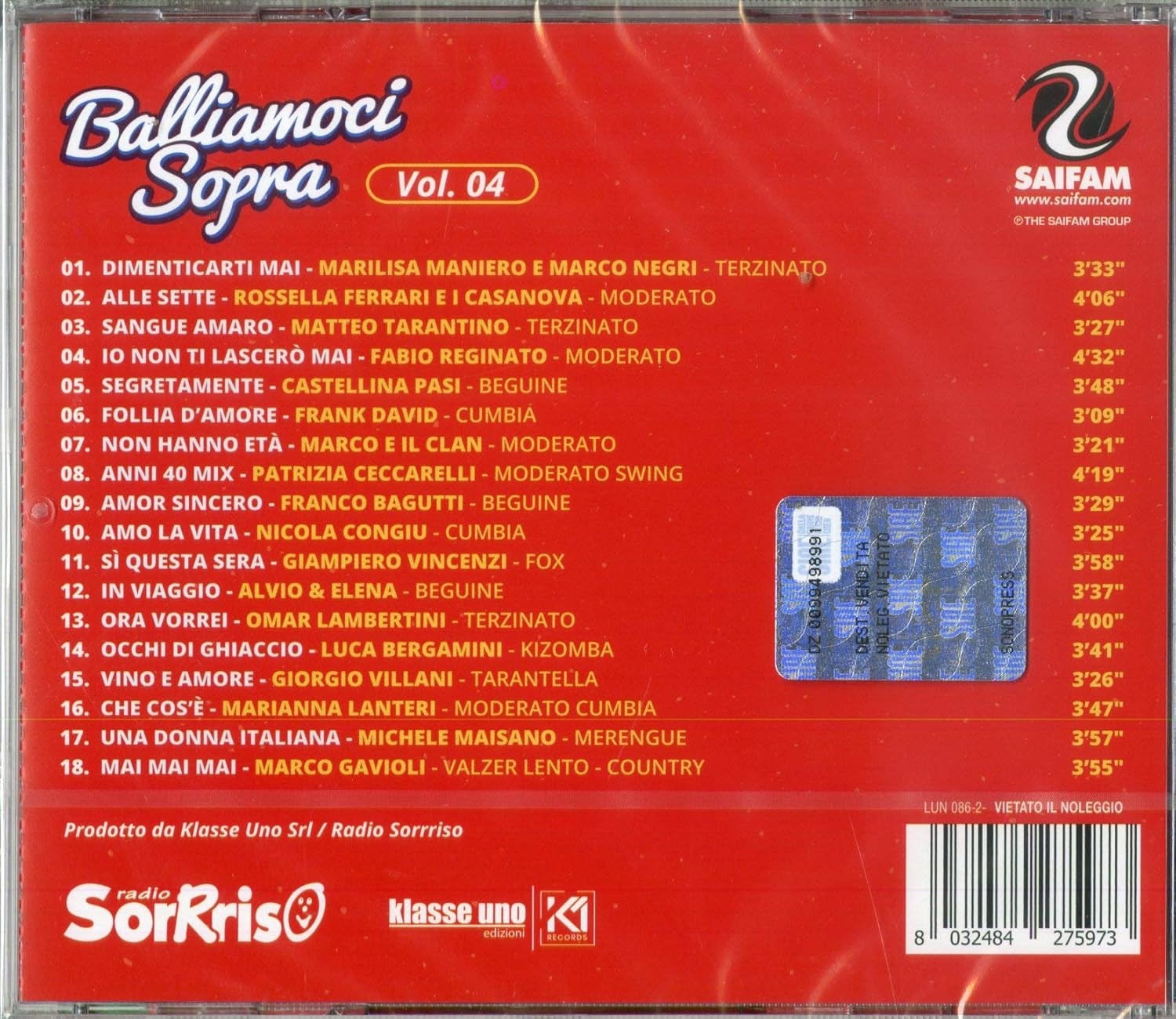 Balliamoci Sopra Vol. 4 / Various