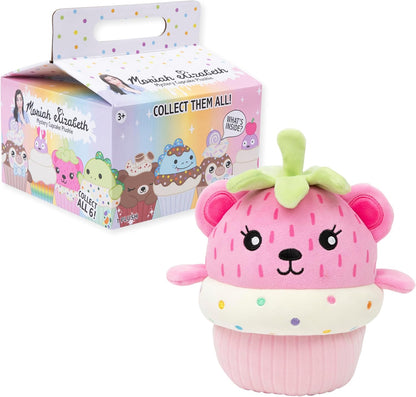 Moriah Elizabeth 6” Mini Mystery Plush – Cupcake Plush; YouTube Craft Channel, Blind Box, 1 of 8 Possible, Official Merch, One Supplied, Styles May Vary