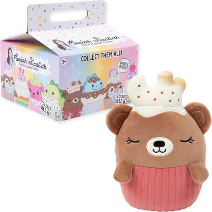 Moriah Elizabeth 6” Mini Mystery Plush – Cupcake Plush; YouTube Craft Channel, Blind Box, 1 of 8 Possible, Official Merch, One Supplied, Styles May Vary