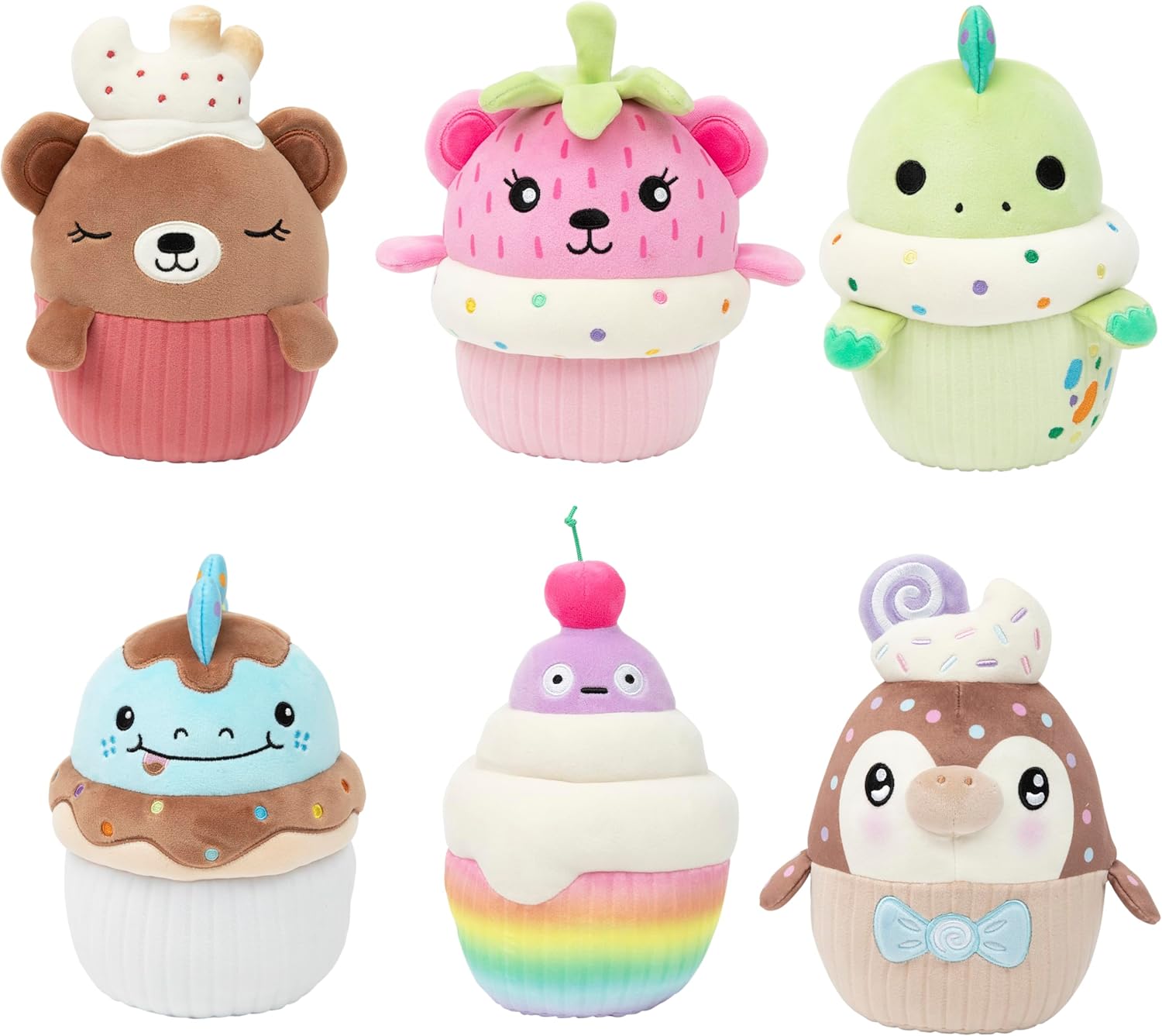 Moriah Elizabeth 6” Mini Mystery Plush – Cupcake Plush; YouTube Craft Channel, Blind Box, 1 of 8 Possible, Official Merch, One Supplied, Styles May Vary