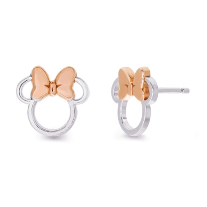 Disney - Brass TT Cut-Out Minni Earring