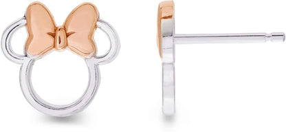 Disney - Brass TT Cut-Out Minni Earring
