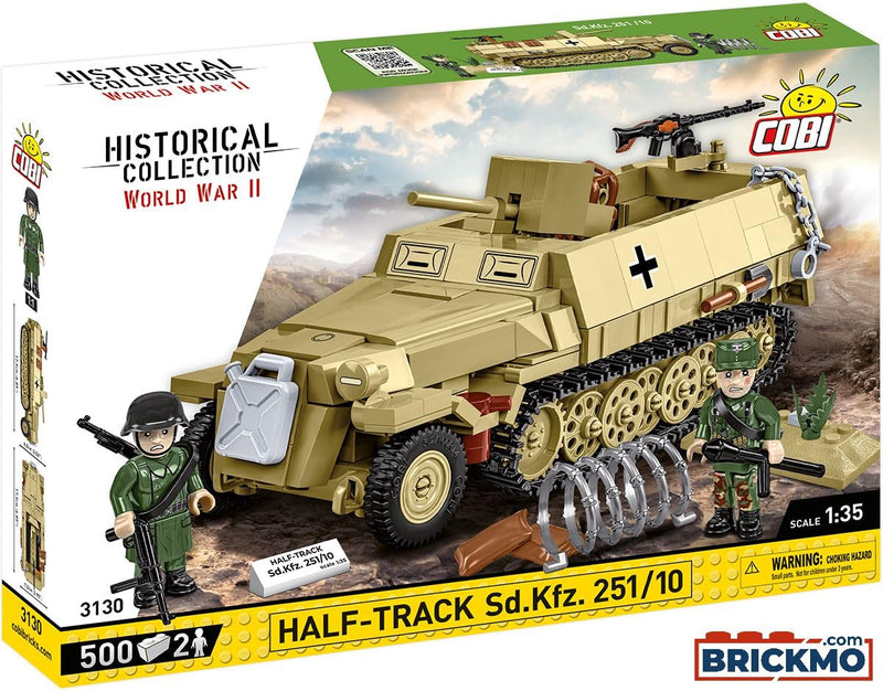 Cobi Historical Collection World War II 3130 Half Track SD.Kfz 3130