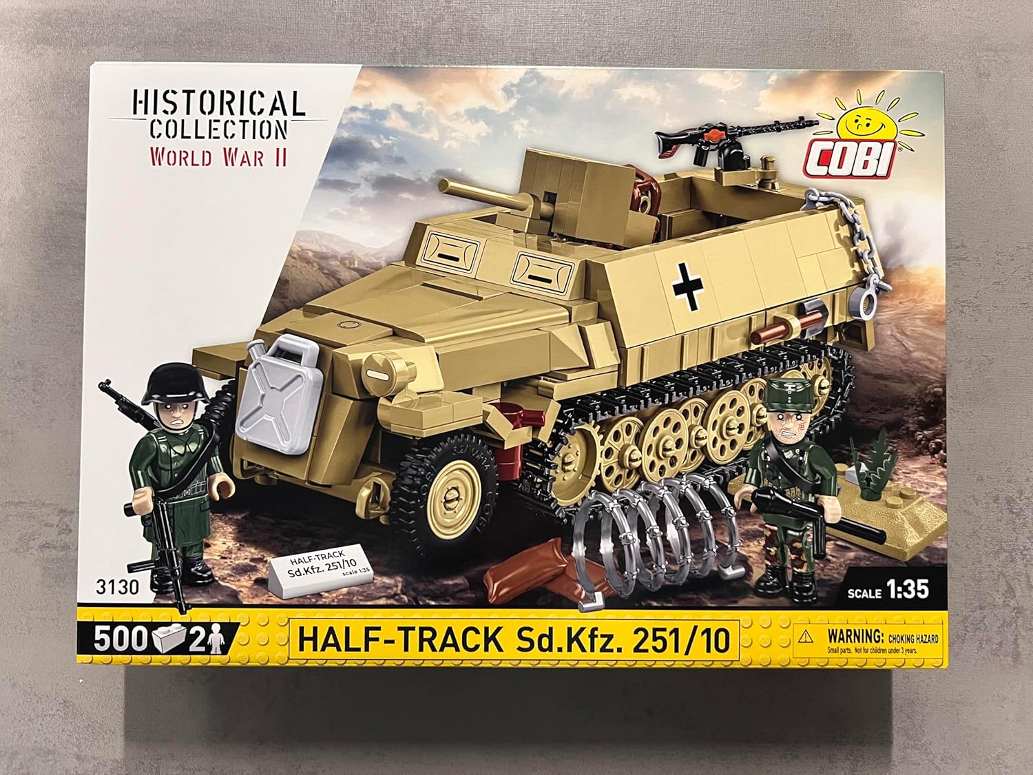 Cobi Historical Collection World War II 3130 Half Track SD.Kfz 3130