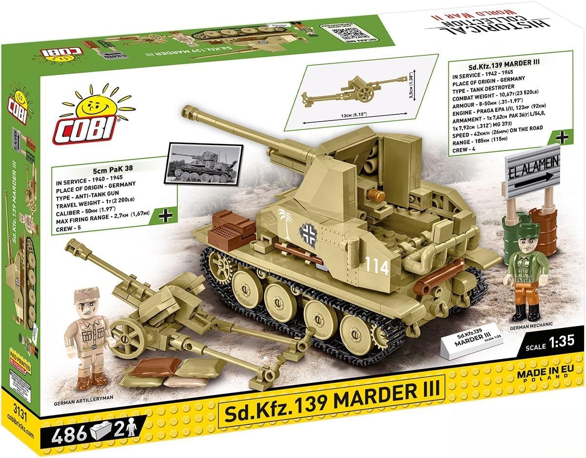 COBI Sd.Kfz.139 MARDER III