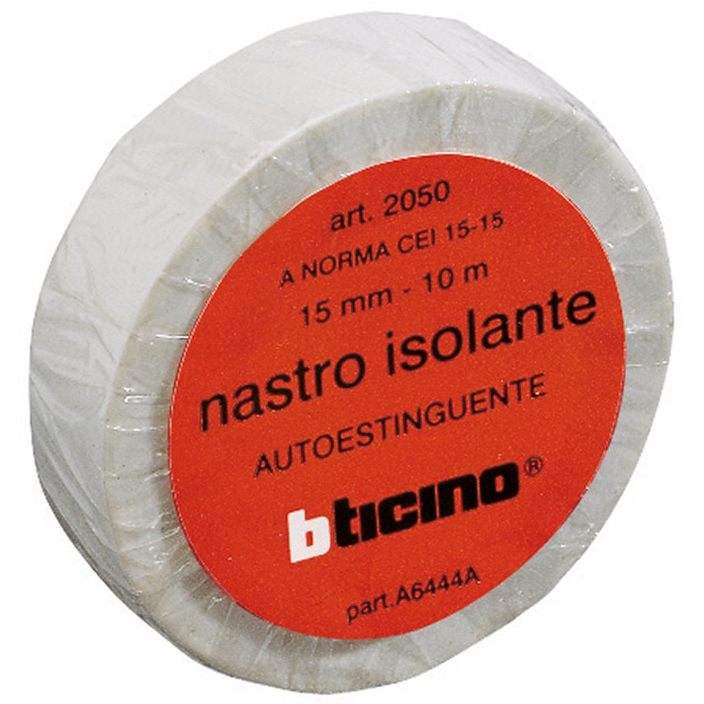 Kit Nastro Isol 15Mm 10M White