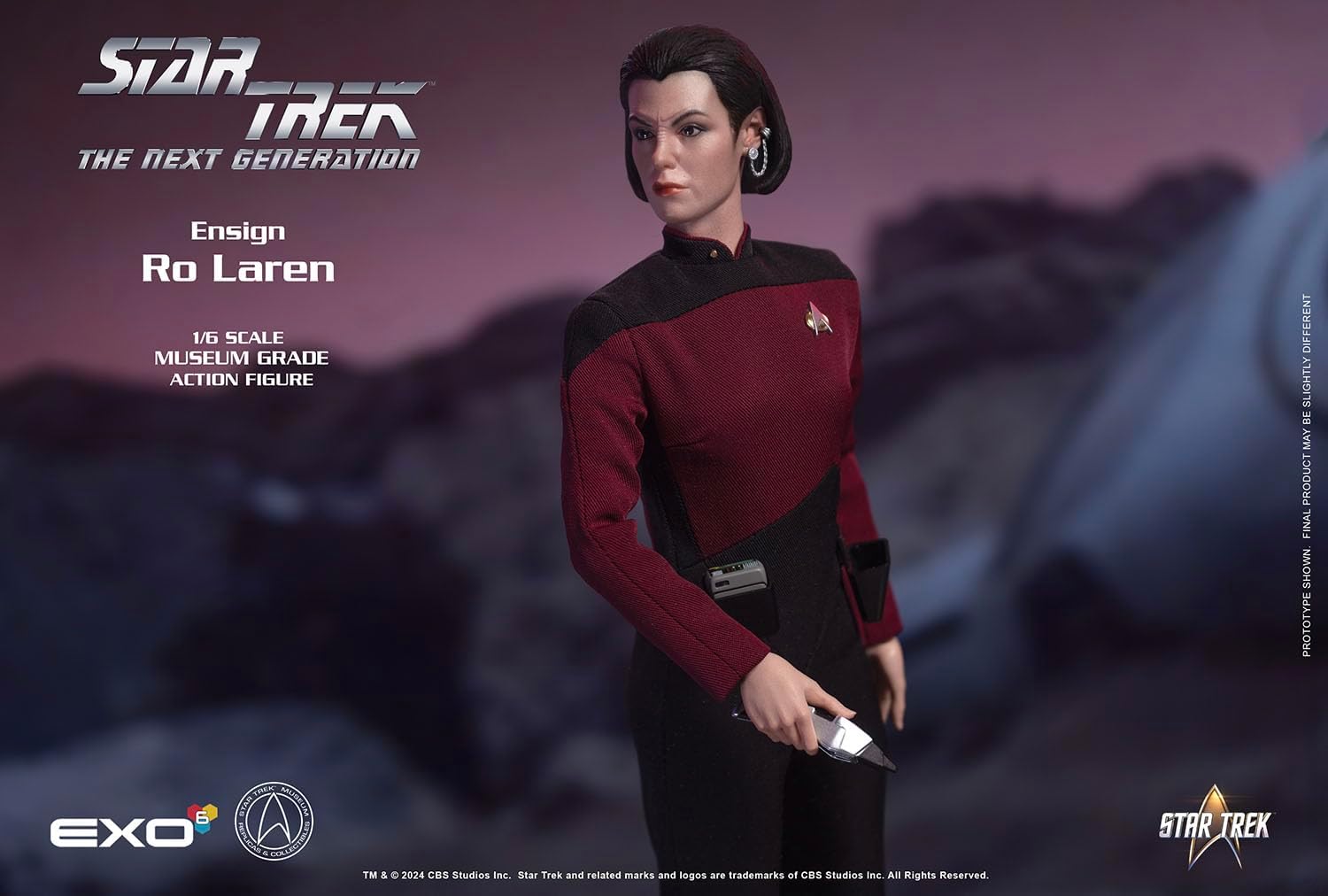 1/6 New Star Trek Law Laren Hyperrealistic Action Figure