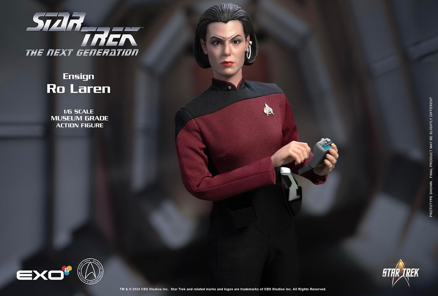 1/6 New Star Trek Law Laren Hyperrealistic Action Figure