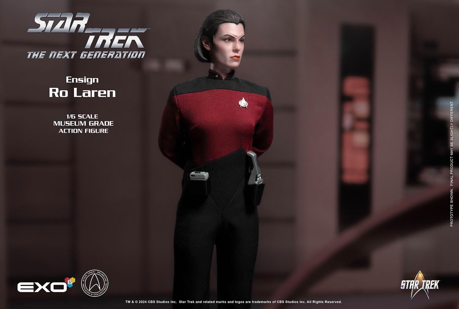 1/6 New Star Trek Law Laren Hyperrealistic Action Figure