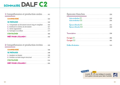 Le DALF 100% réussite C1/C2 + didierfle.app