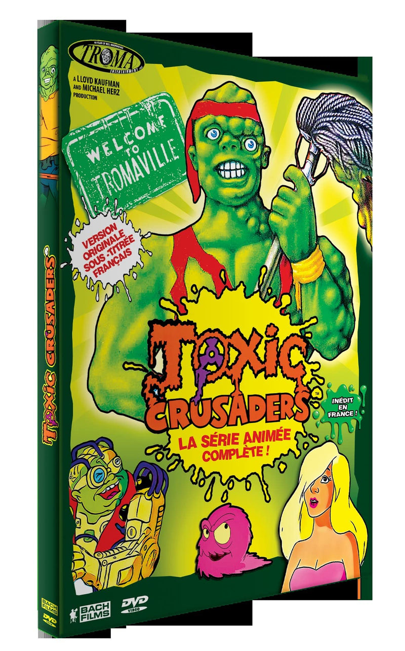 Coffret intégrale toxic crusaders, 13 épisodes