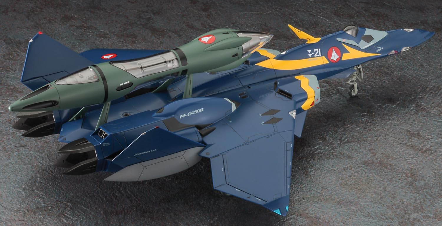 Hasegawa - 1/72 Yf-21 W/fast Pack En Fold Booster 65887