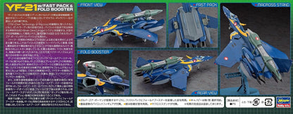 Hasegawa - 1/72 Yf-21 W/fast Pack En Fold Booster 65887