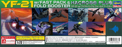 Hasegawa - 1/72 Yf-21 W/fast Pack En Fold Booster 65887