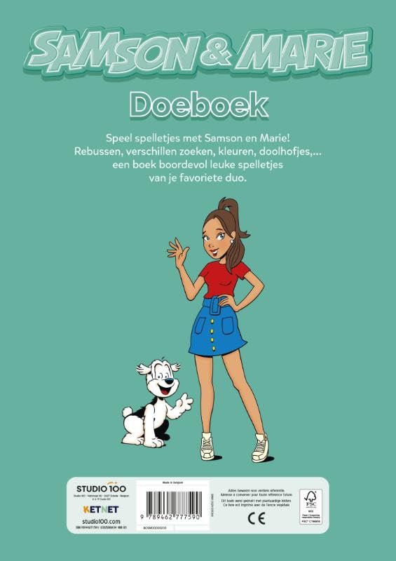 Samson & Marie : doeboek - Groen