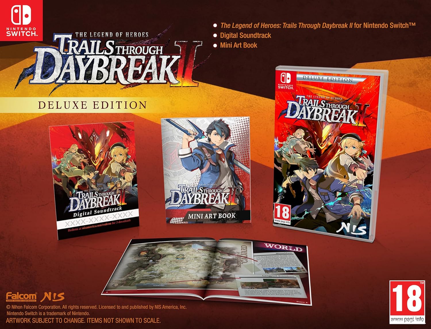 The Legend of Heroes: Trails through Daybreak II - Deluxe Edition (Nintendo Switch