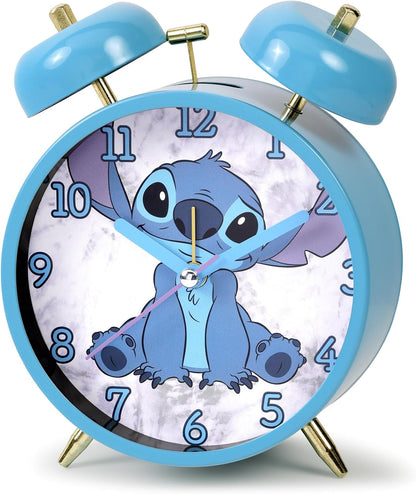 Disney Table-Top Twin Bell Stitch Alarm Clock