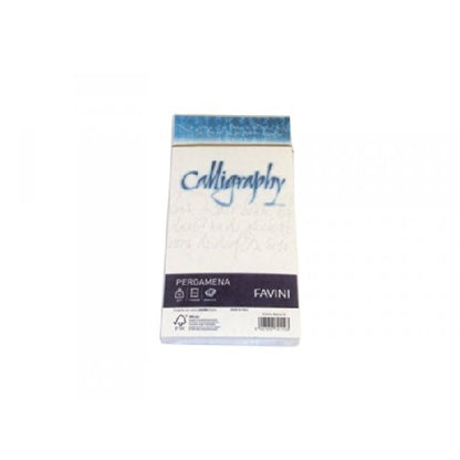 Buste Favini Callig.Pergamena 11X22 Bianco 01 Gr.90 25Pz