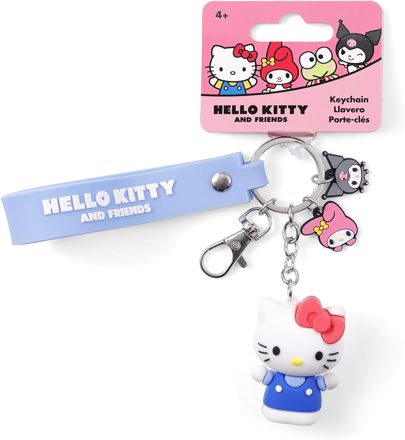 Hello Kitty 3D Rubber Charm Keychain
