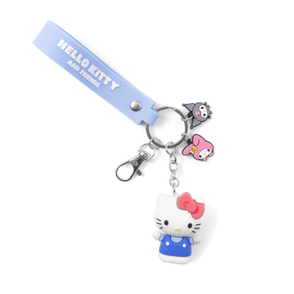 Hello Kitty 3D Rubber Charm Keychain