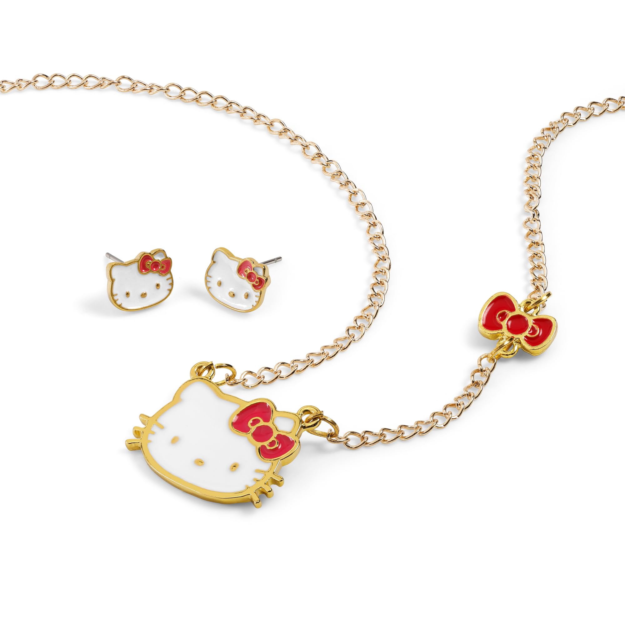 Disney - Hello Kitty & Friends Earring & Necklace Set