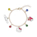 KIDS EUROSWAN Hello Kitty Mädchen-Charm-Kette, verstellbares Armband, Einheitsgröße, Metall, Kein Edelstein
