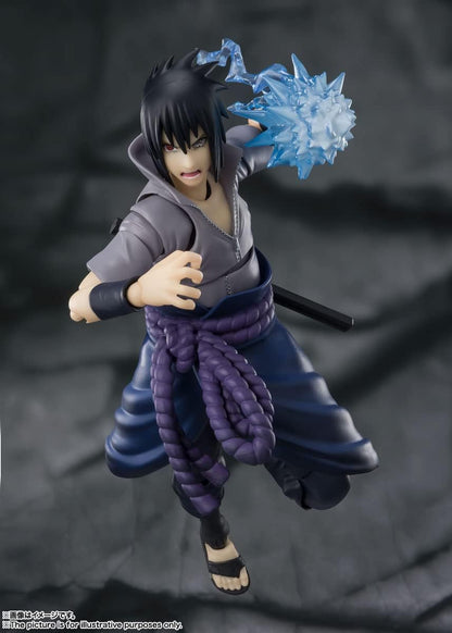 TAMASHII NATIONS - Naruto Shippuden - Sasuke Uchiha -He Who Bears All Hatred- (Reissue), Bandai Spirits S.H.Figuarts Action Figure