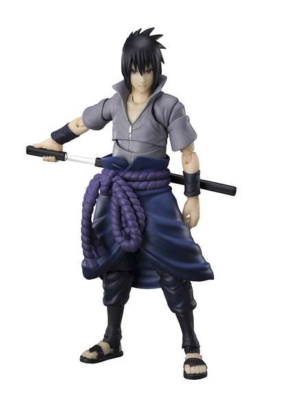 TAMASHII NATIONS - Naruto Shippuden - Sasuke Uchiha -He Who Bears All Hatred- (Reissue), Bandai Spirits S.H.Figuarts Action Figure