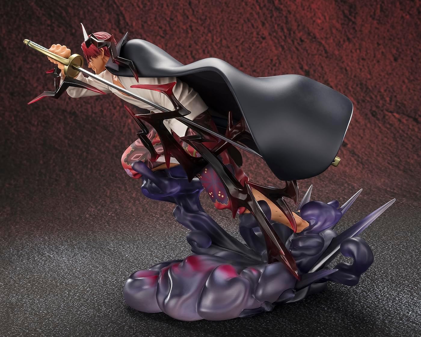 One Piece Figuarts Zero Extra Battle Pvc Statue Shanks Divine Depature 20 Cm