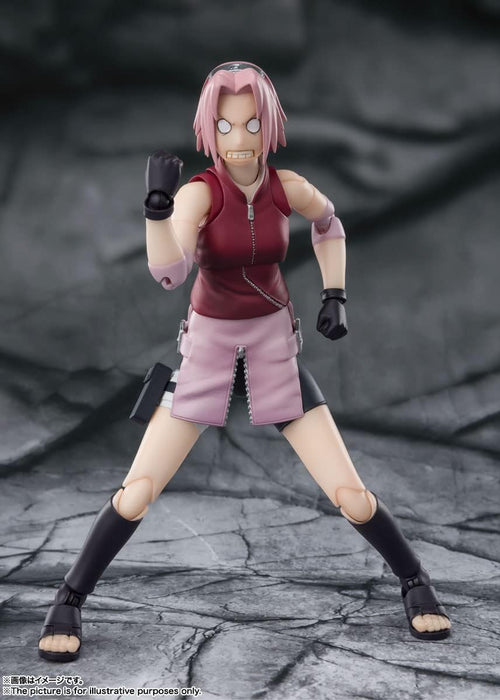 TAMASHII NATIONS S.H.Figuarts Naruto - Sakura Haruno (Inheritor of Tsunade's Indominable Will)