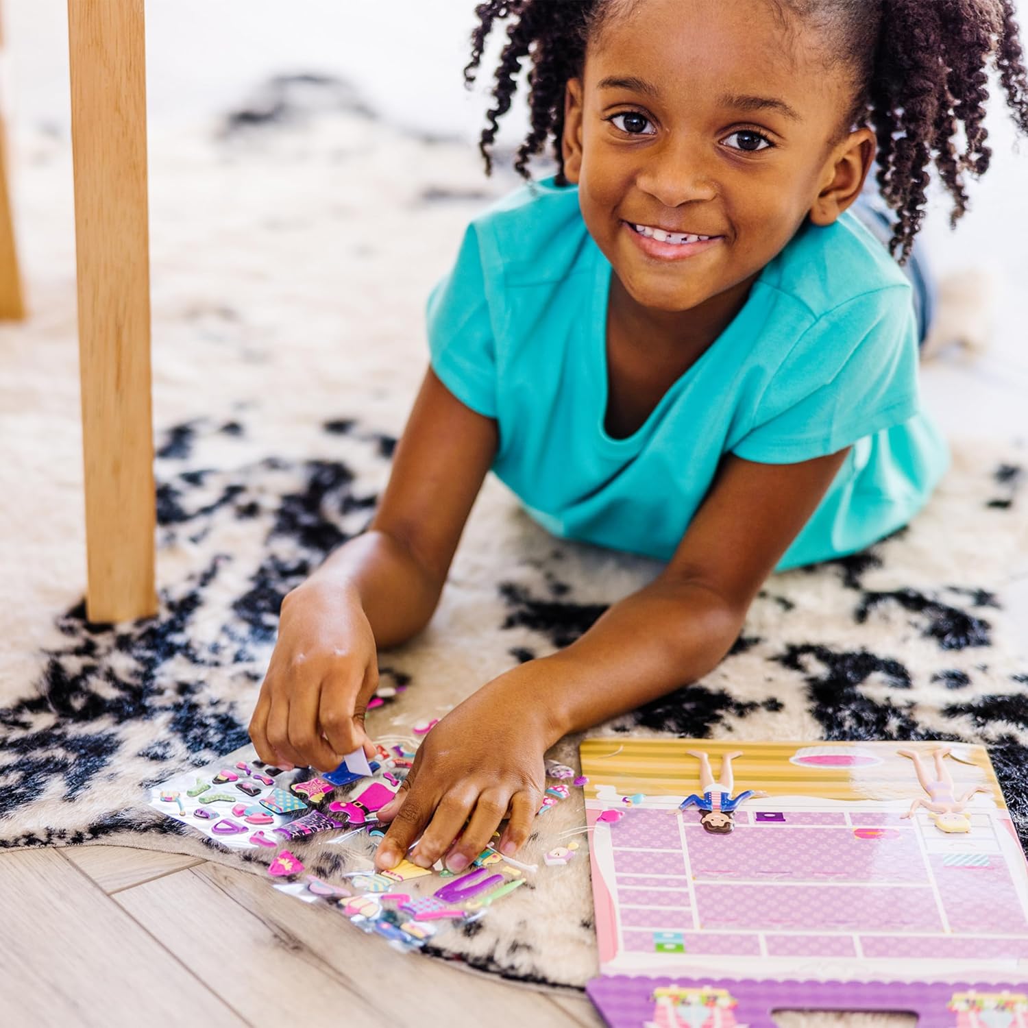 Melissa & Doug gezwollen sticker speelset, aankleden