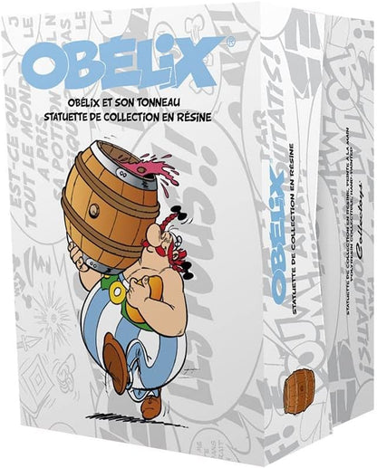 Plastoy Verzamelbeeldje Asterix, Obelix met zijn vat 00134 (2022