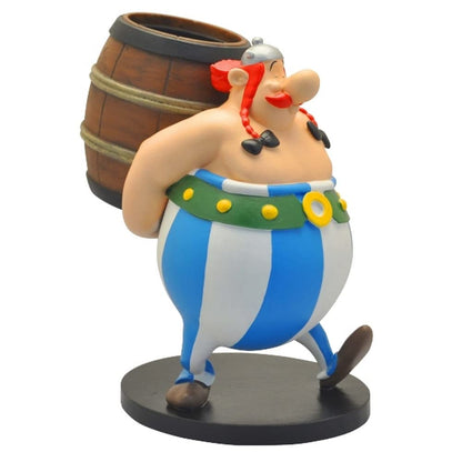 Plastoy Verzamelbeeldje Asterix, Obelix met zijn vat 00134 (2022