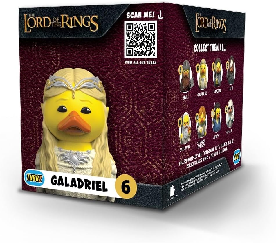 TUBBZ Boxed Edition: Lord of the Rings - Galadriel Cosplaying Rubber Duck Vinyl Figure