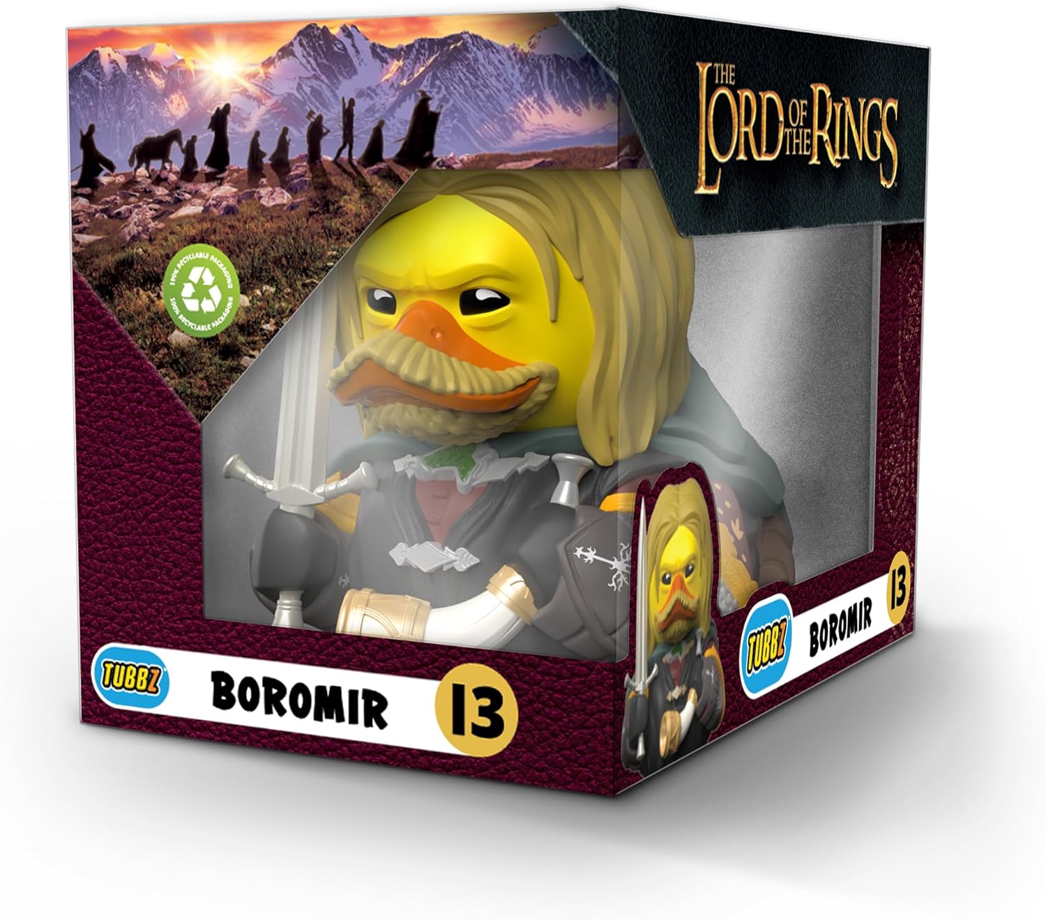 TUBBZ Boxed Edition: Lord of the Rings - Boromir Cosplaying Rubber Duck Vinyl Figure