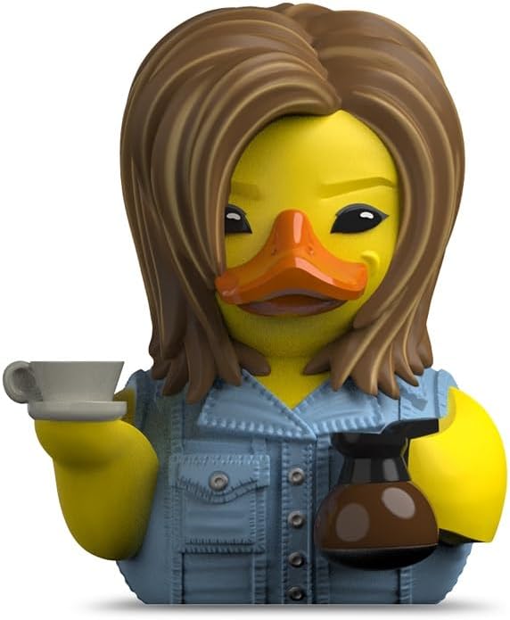 TUBBZ Mini Rachel Green Collectible Vinyl Rubber Duck Figure - Official Friends Merchandise - Retro Comedy Movies & TV