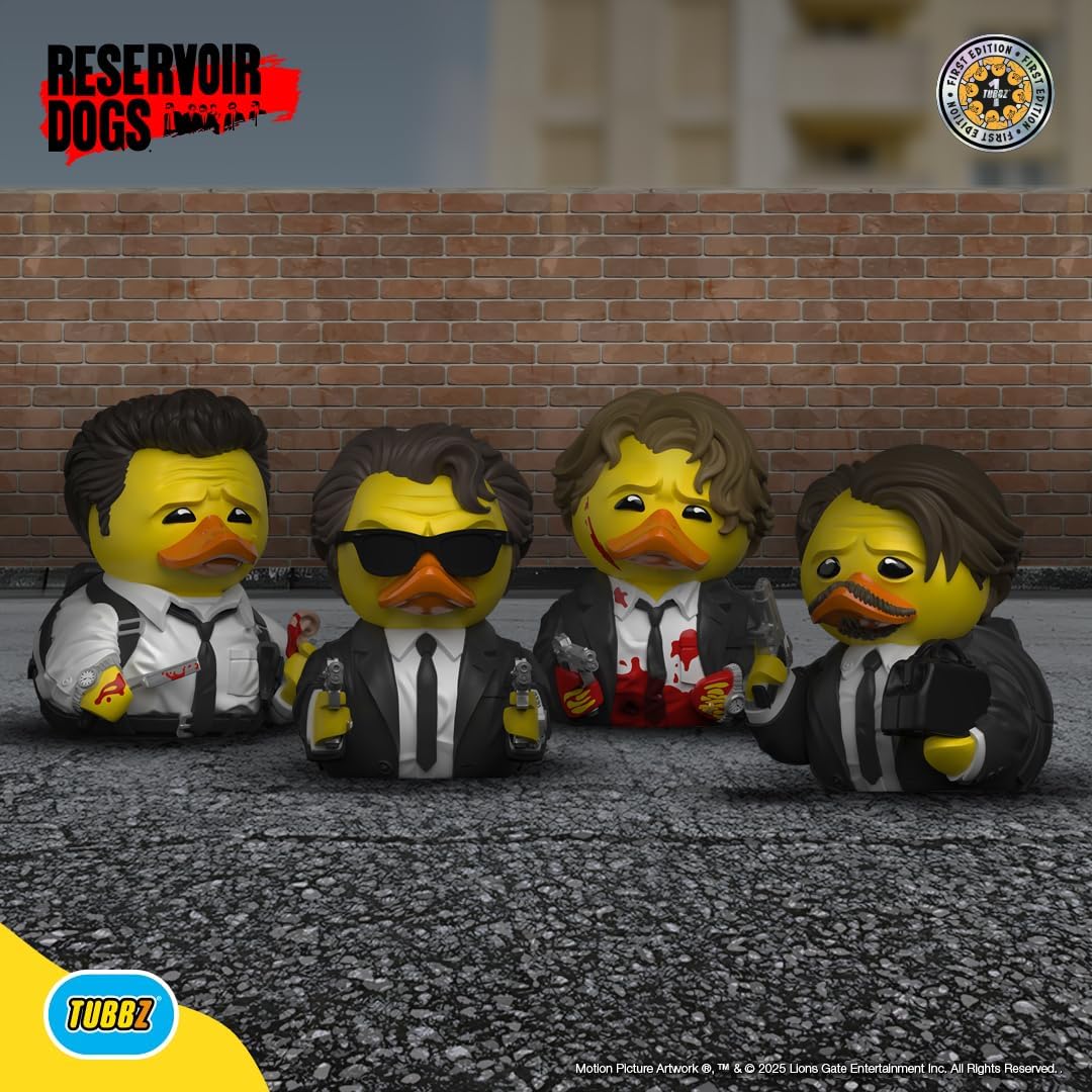 TUBBZ First Edition: Reservoir Dogs - Mr. White Cosplaying Rubber Duck Vinyl Figure
