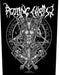 Rotting Christ Back Patch # 3 KHRONOS BAPHOMET 36 x 29 cm