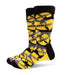 Wu-Tang Clan 'Logos' Yellow Socks (One Size = UK 7-11