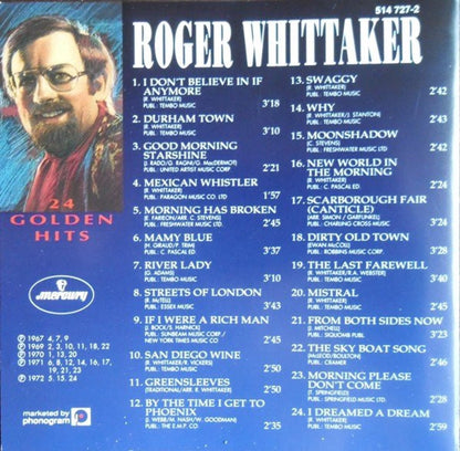 Roger Whittaker - 24 Golden Hits