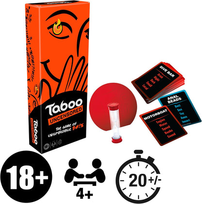 Taboo Uncensored Party Game for Adults Only, Board Games