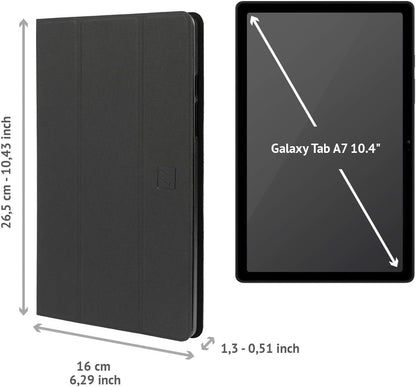 Tucano Gala Custodia Protettiva Rigida per Samsung Galaxy Tab A7 10.4", Alloggio Pennino, Ideale per smartworking