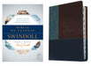 Biblia de estudio Swindoll NTV, SentiPiel, Café/Azul/Turques