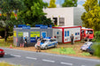 180338 H0 bureaucontainer politie en DRK