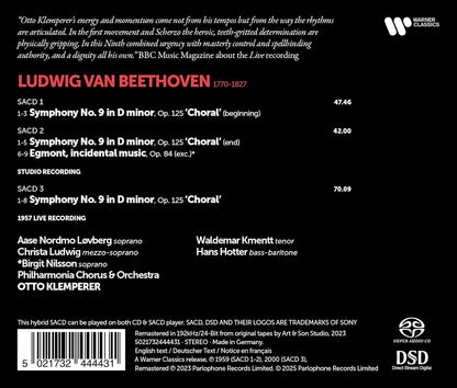 Beethoven: Choral Symphony (Studio & Live): Inceidental Music to 'Egmont'